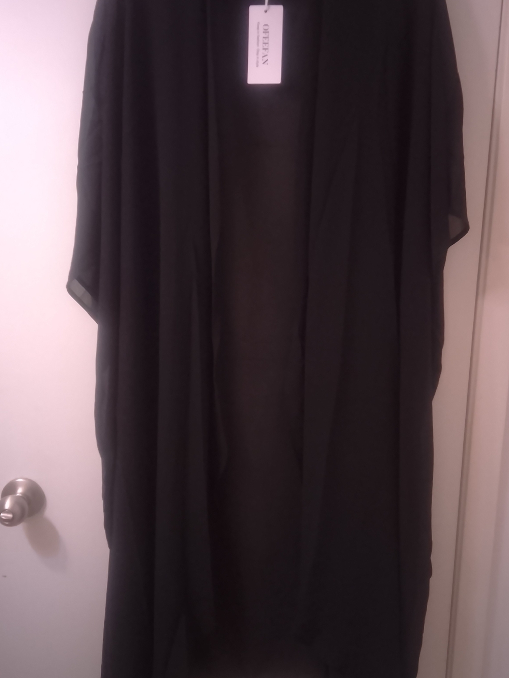 OFEEFAN Open-Front Kimono